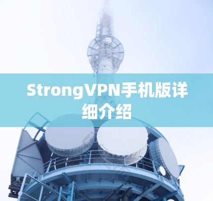 StrongVPN手机版详细介绍