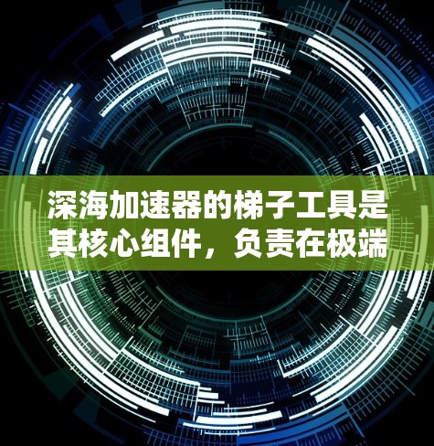 深海加速器的梯子工具是其核心组件，负责在极端环境中维持结构稳定、执行精确操作和确保安全。以下是对该工具的详细分步解析
