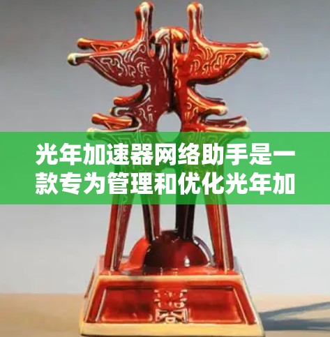 光年加速器网络助手是一款专为管理和优化光年加速器而设计的网络工具，旨在帮助用户高效地监控、配置和维护光年加速器设备。以下是对该工具的详细分析和总结
