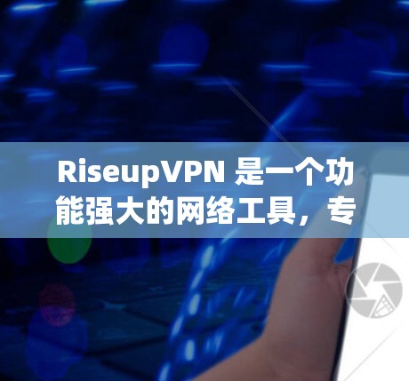 RiseupVPN 是一个功能强大的网络工具，专注于提供安全、匿名和高效的网络连接解决方案。以下是对其的详细分析和总结
