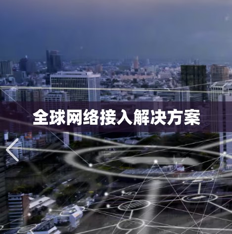 全球网络接入解决方案 全球网络接入解决方案